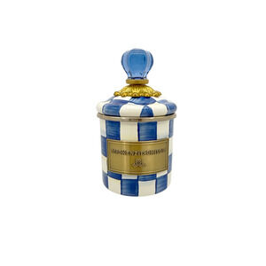 MACKENZIE-CHILDS Royal Check Canister Mini